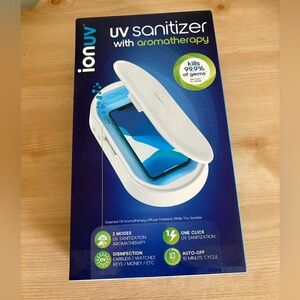 White UV Sanitizer with Aromatherapy